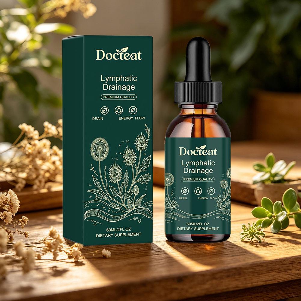 Herbal Wellness Healthcare - 60ml Docteat Lymphatic Drainage Herbal Drops