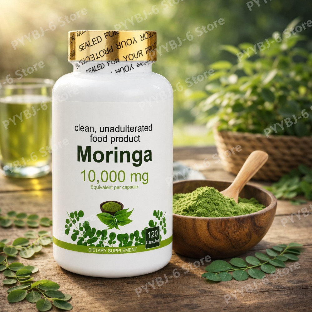 Moringa Capsules120 Count High - огляд і ціна Moringa Leaf Powder