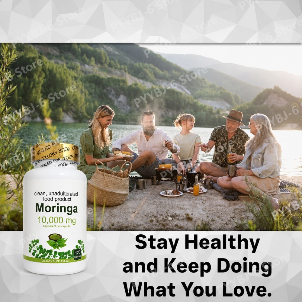 Moringa Capsules120 Count High - огляд і ціна Moringa Leaf Powder