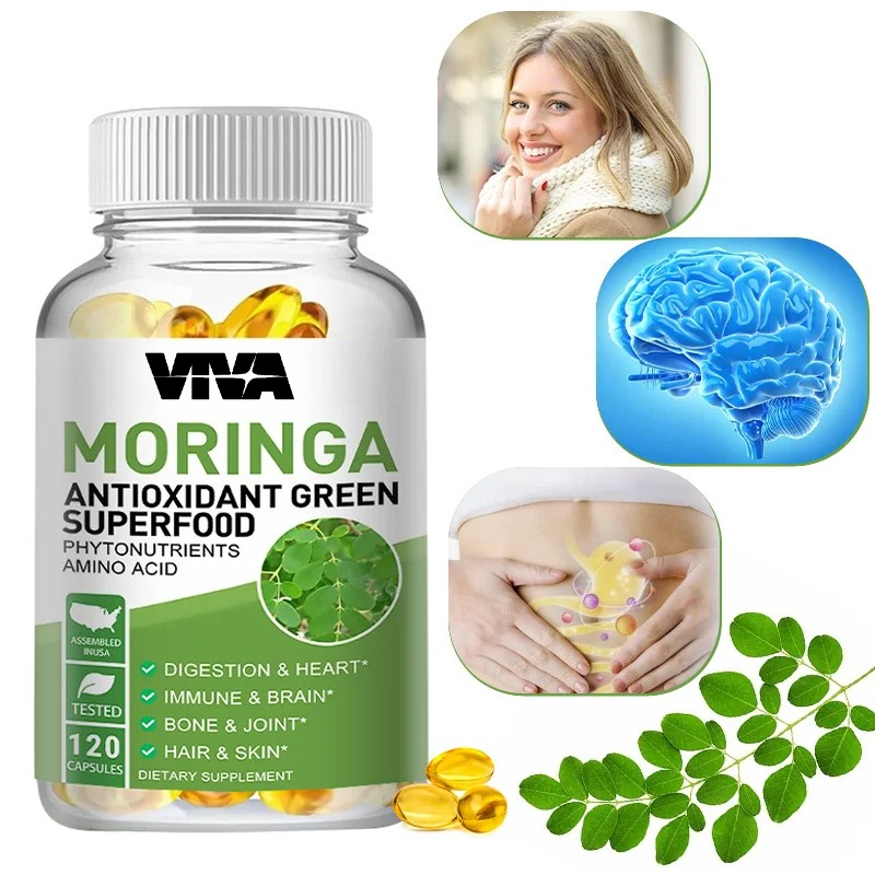 Moringa 1000mg Capsules, An An - огляд і ціна Moringa Leaf Powder