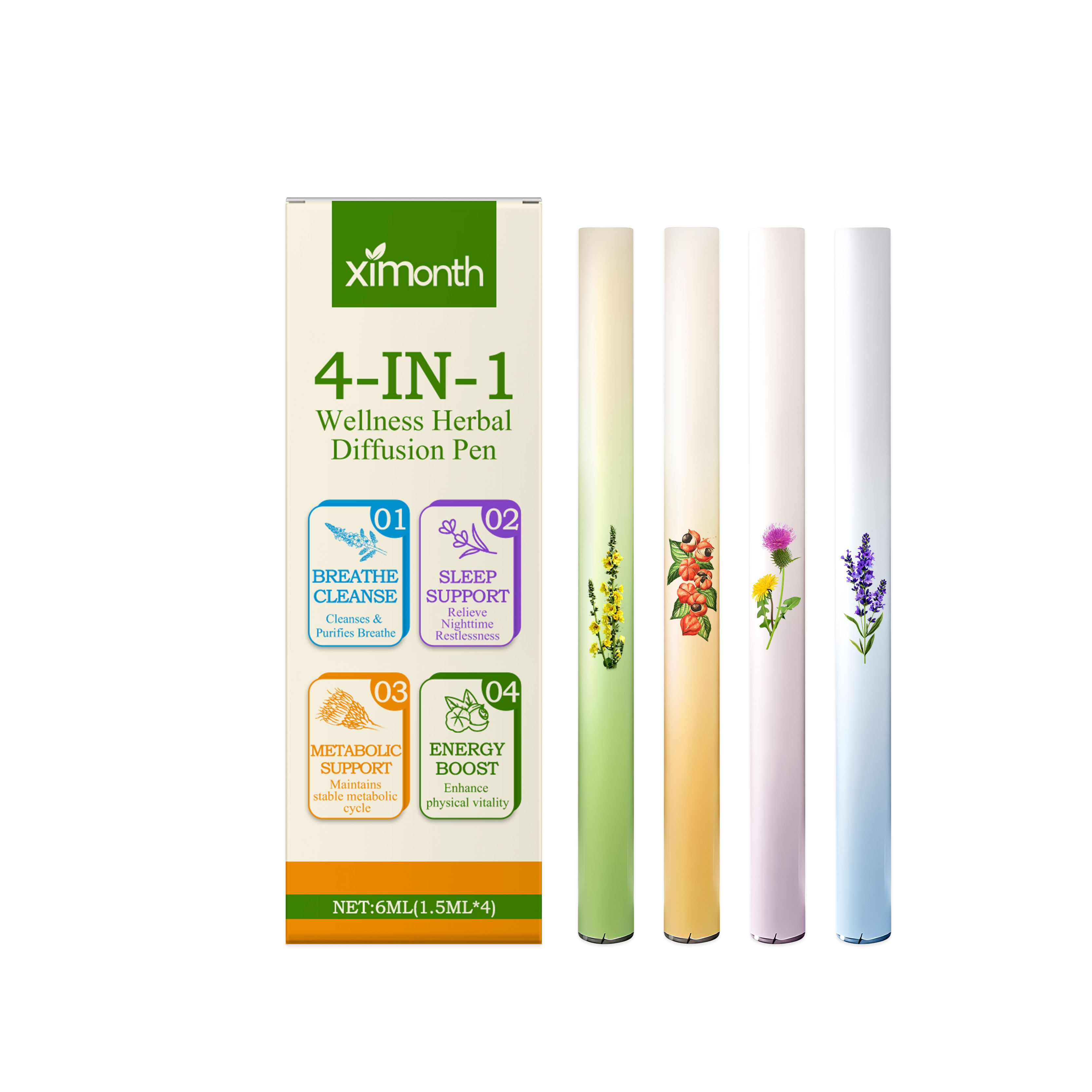 4 In 1 Wellness Herbal Diffusi - огляд і ціна Herbal Wellness Healthcare