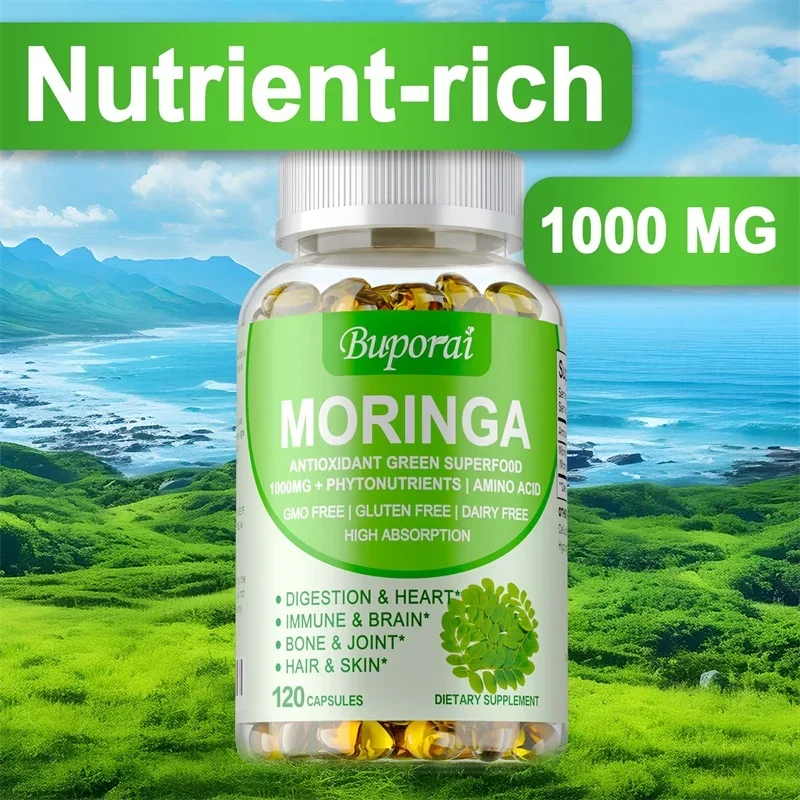 Moringa - Boost Energy & Metab - огляд і ціна Moringa Leaf Powder