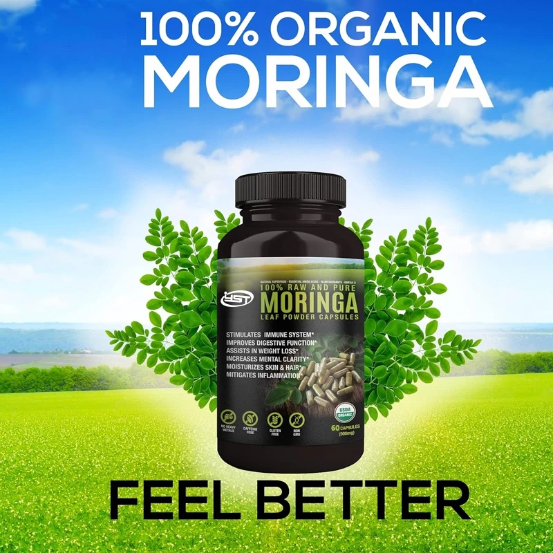 100% original and pure spicy w - огляд і ціна Moringa Leaf Powder