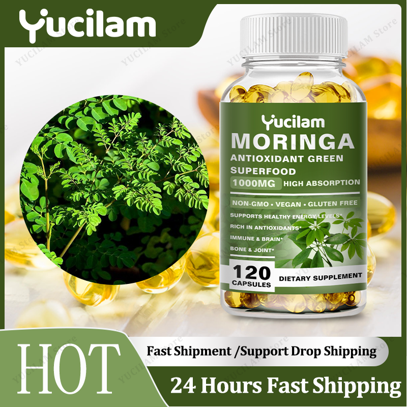 Moringa Organic 1000 mg, 7-in- - огляд і ціна Moringa Leaf Powder