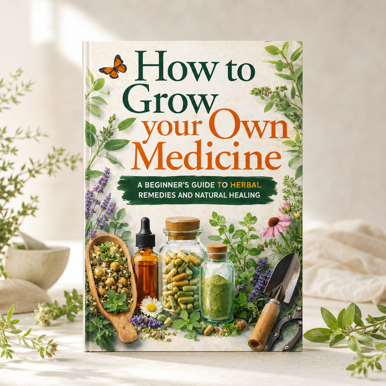 Grow Your Own Medicinal Herbs, - огляд і ціна Herbal Holistic Wellness