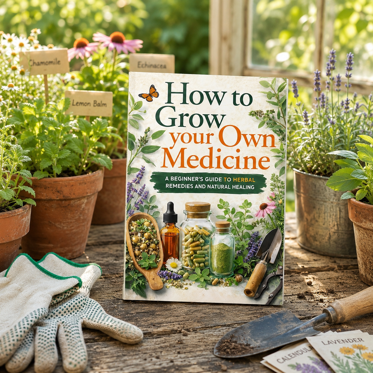 Grow Your Own Medicinal Herbs, - огляд і ціна Herbal Holistic Wellness
