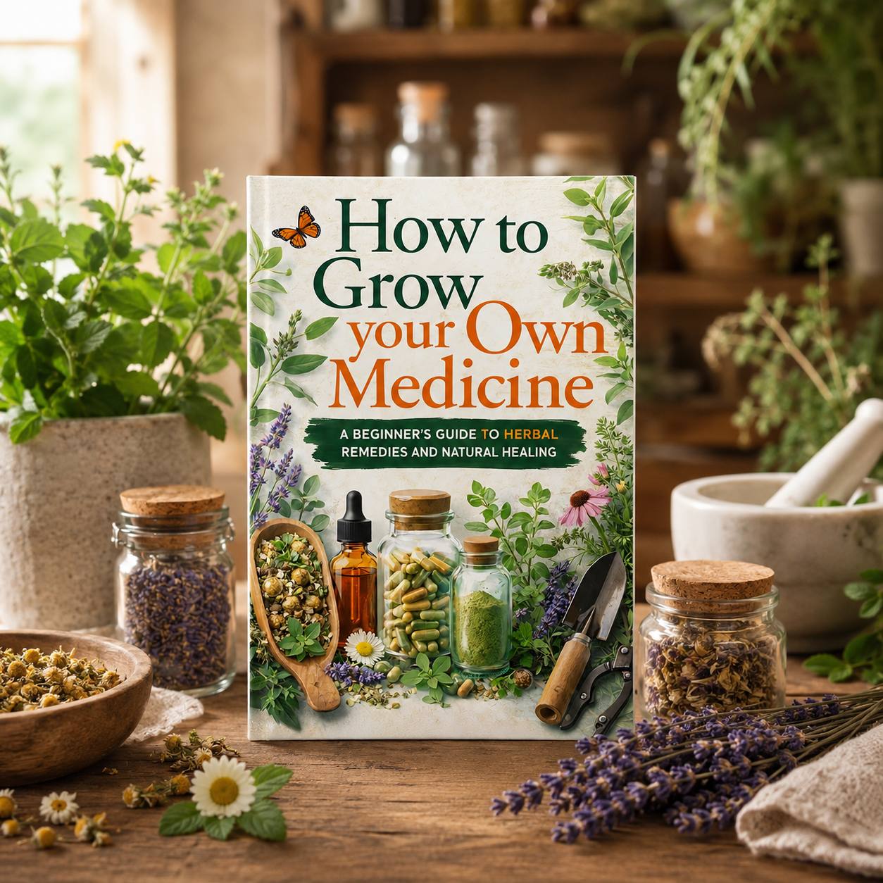 Grow Your Own Medicinal Herbs, - огляд і ціна Herbal Holistic Wellness