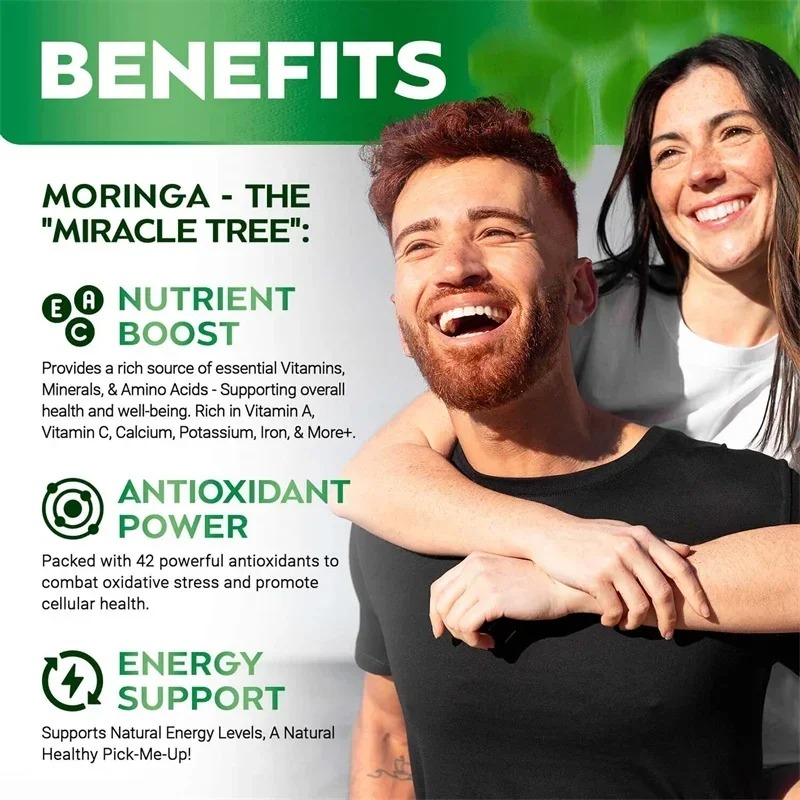 100% Pure Moringa Leaf Powder  - огляд і ціна Moringa Leaf Powder