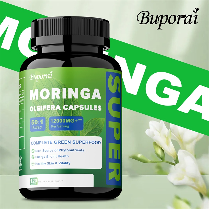 Pure Moringa Leaf Powder Capsu - огляд і ціна Moringa Leaf Powder