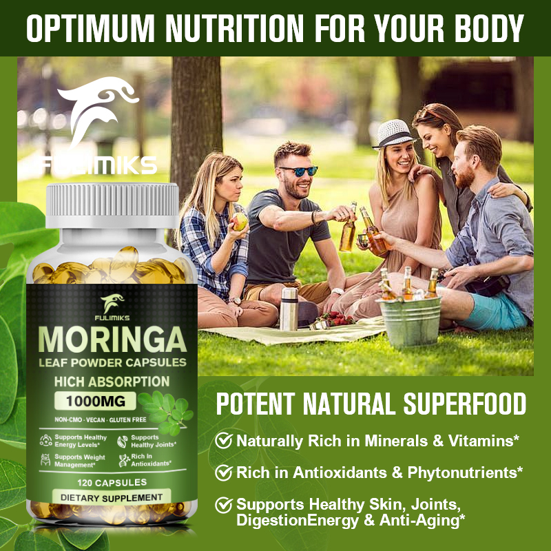 High Absorption Moringa Oleife - огляд і ціна Moringa Leaf Powder