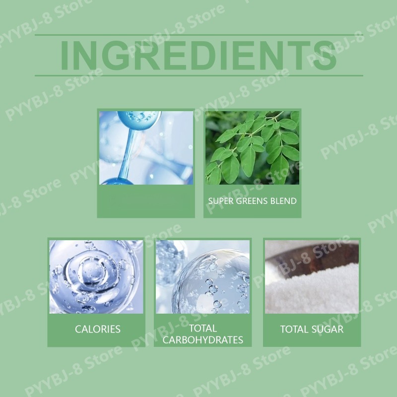 Moringa Gummie Green Apple Fla - огляд і ціна Moringa Leaf Powder