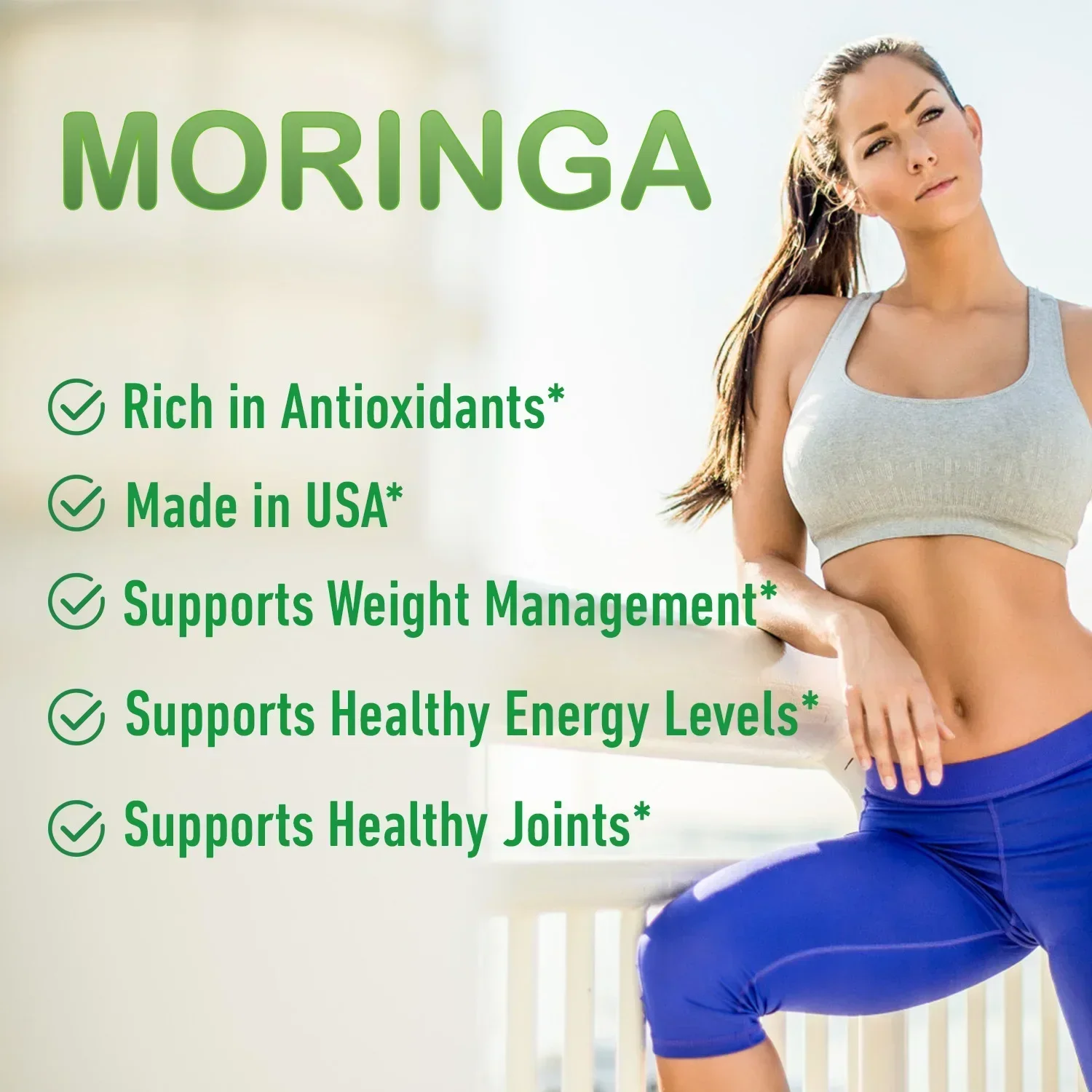 Moringa Capsules - Weight Mana - огляд і ціна Moringa Leaf Powder