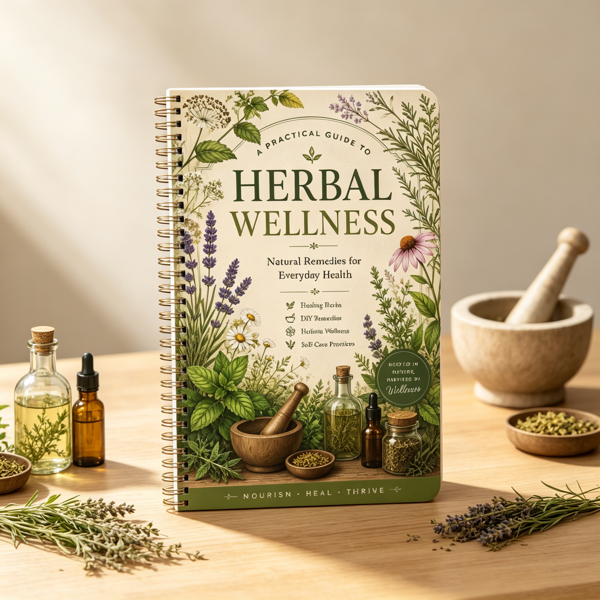 Herbal Remedies Journal A5 Spi - огляд і ціна Herbal Wellness Healthcare