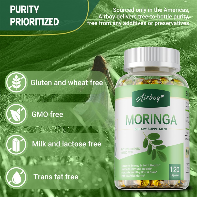 Moringa Supplements - Antioxid - огляд і ціна Moringa Leaf Powder