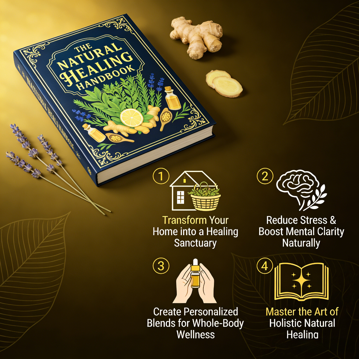The Natural Healing Handbook:  - огляд і ціна Herbal Holistic Wellness